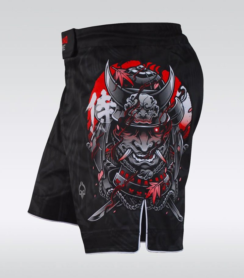 GROUNDGAME SAMURAI 2 MMA FIGHTSHORTS - BLACK